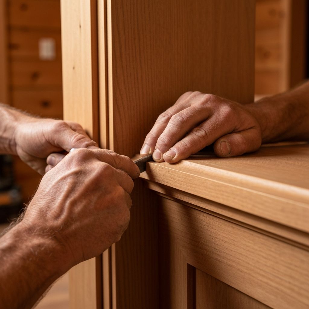 Expert finish carpentry craftsmanship on a ZCR LLC project